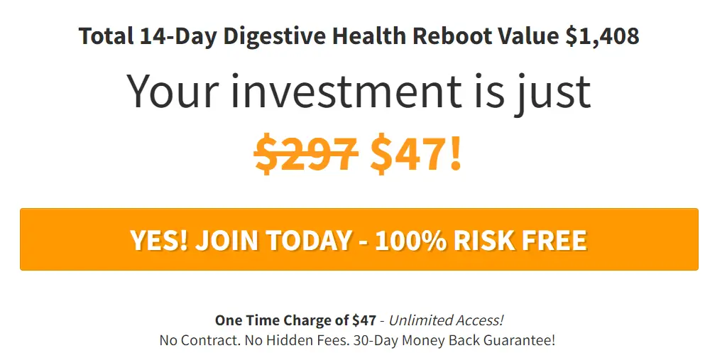 14-Day Digestive Health Reboot Join Today