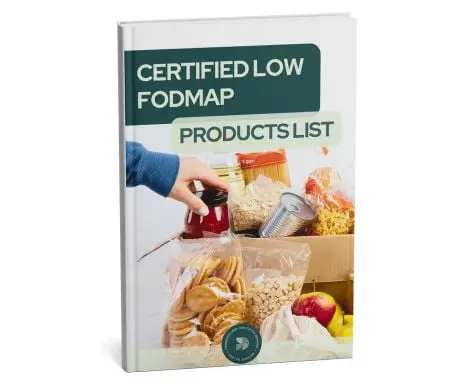 Certified Low FODMAP Products List