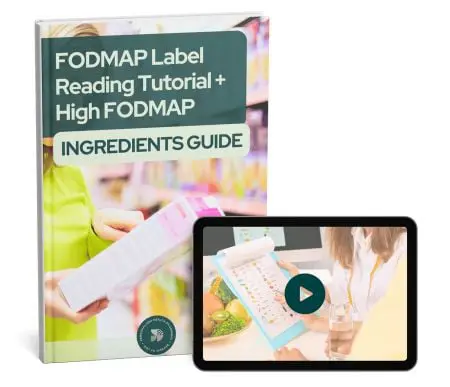 FODMAP Label Reading Tutorial + High FODMAP Ingredients Guide